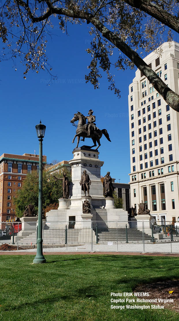 George Washington Statue in Capitol Park