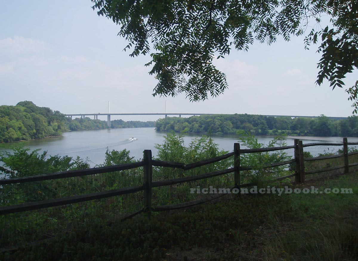 Varina-Enon Bridge at DUtch Gap Virginia Varina-Enon Bridge near Richmond